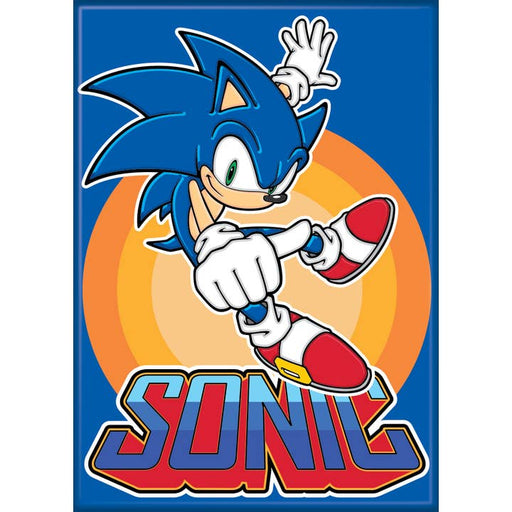 Sonic the Hedgehog: Sonic On Blue Magnet - for just $4.49! 