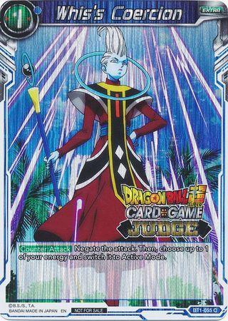 Whis's Coercion (BT1-055) [Judge Promotion Cards] - for just $0.90! 