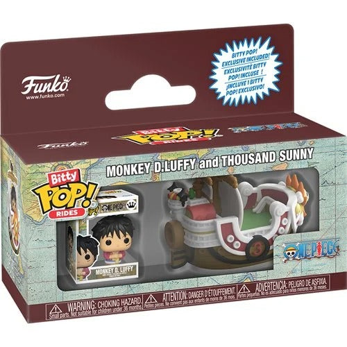 Funko Pop! Ride Bitty One Piece Thousand Sunny with Luffy - for just $9.98! 