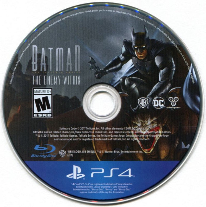 Batman: The Enemy Within – PlayStation 4 (PS4) - for just $23.99! 