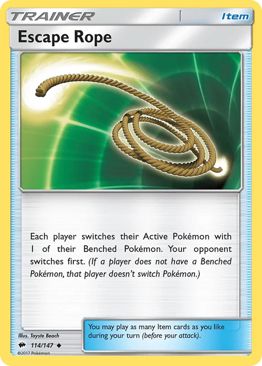 Escape Rope (114/147) [Sun & Moon: Burning Shadows] - for just $0.10! 