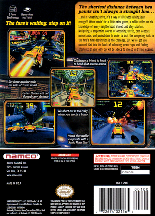 Smashing Drive – GameCube (GC) - for just $9.99! 