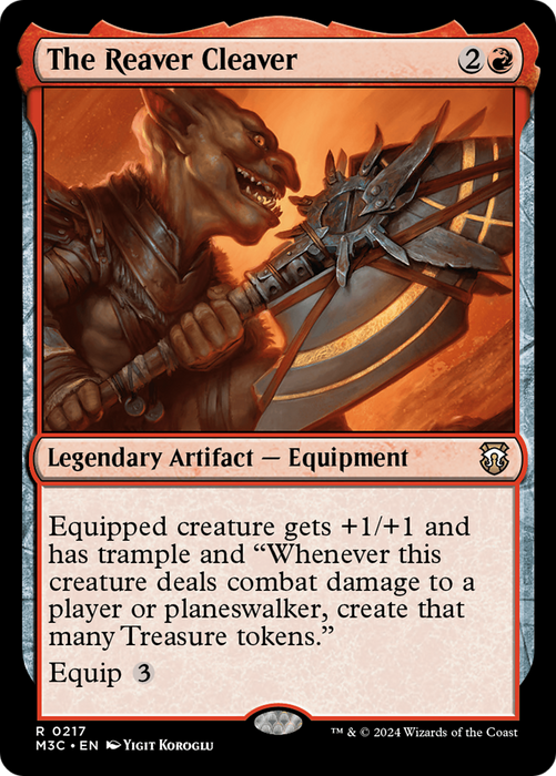 The Reaver Cleaver (M3C-217) - Modern Horizons 3 Commander - for just $3.97! 