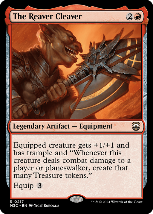 The Reaver Cleaver (M3C-217) - Modern Horizons 3 Commander - for just $5.28! 