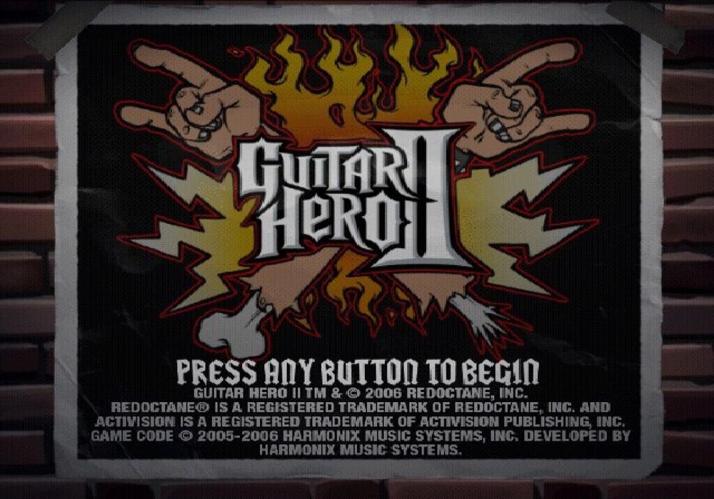 Guitar Hero II – PlayStation 2 (PS2) - for just $7.99! 
