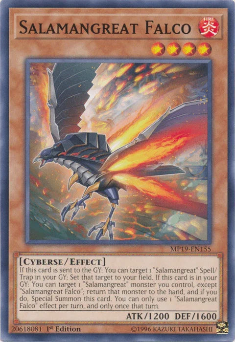 Salamangreat Falco [MP19-EN155] Common - for just $0.10! 
