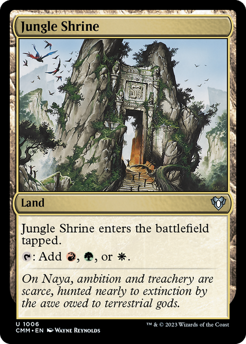 Jungle Shrine (CMM-1006) - Commander Masters - for just $0.20! 