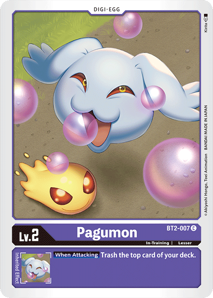 Pagumon [BT2-007] [Release Booster Ver.1.0] - Just $0.10! Shop now at Retro Gaming of Denver