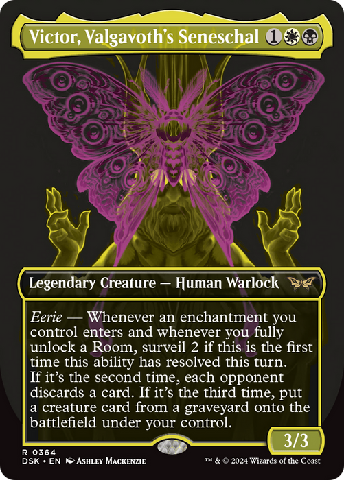 Victor, Valgavoth's Seneschal (DSK-364) - Duskmourn: House of Horror (Borderless) - for just $0.09! 