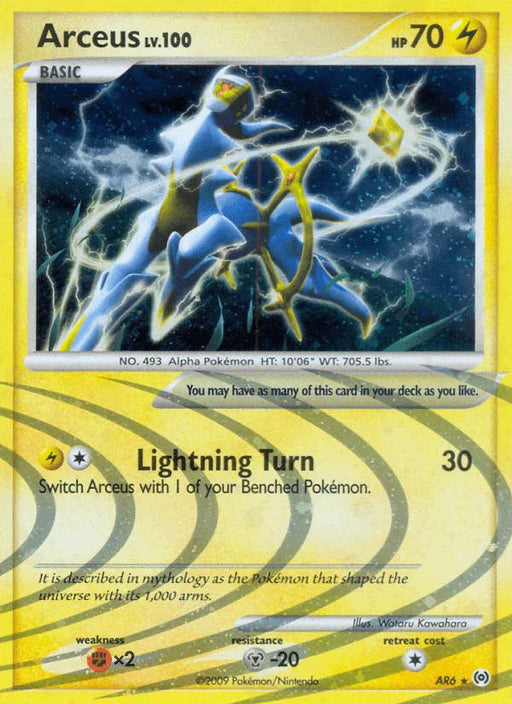 Arceus (AR6) [Platinum: Arceus] - for just $12.55! 