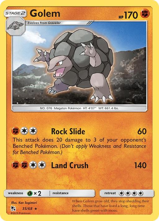 Golem (35/68) [Sun & Moon: Hidden Fates] - for just $0.15! 