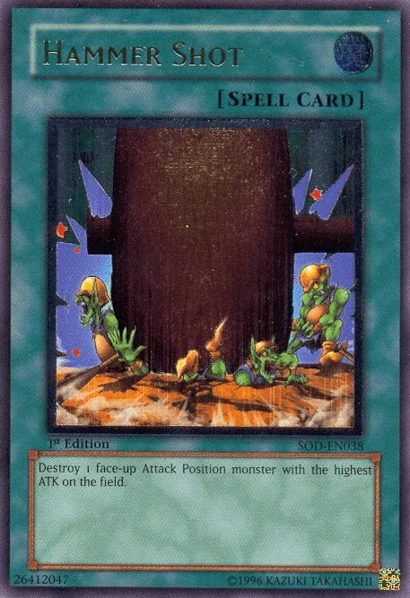 Hammer Shot [SOD-EN038] Ultimate Rare - for just $4.40! 