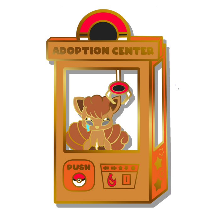 Pokemon: Vulpix Enamel Pin - for just $12! 