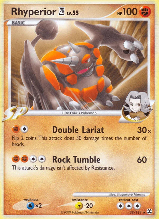 Rhyperior (32/111) [Platinum: Rising Rivals] - for just $0.35! 