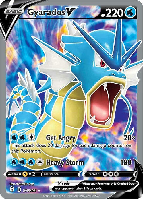 Gyarados V (171/203) [Sword & Shield: Evolving Skies] - for just $7.70! 