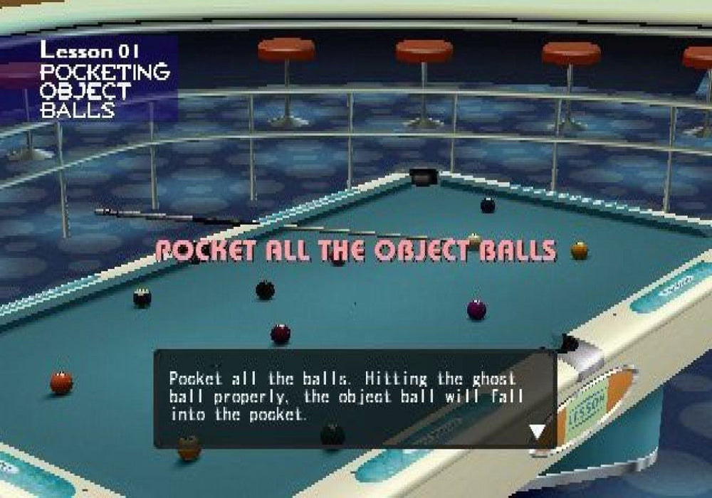 Q-Ball Billiards Master – PlayStation 2 (PS2) - for just $4.99! 