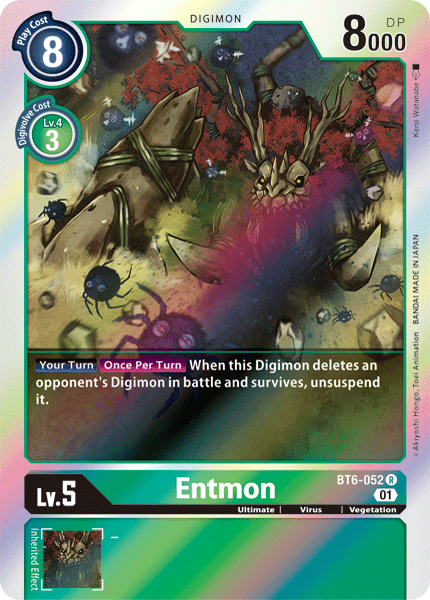 Entmon [BT6-052] [Double Diamond] - Just $0.09! Shop now at Retro Gaming of Denver