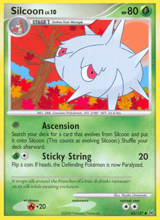 Silcoon (63/127) [Platinum: Base Set] - for just $0.15! 