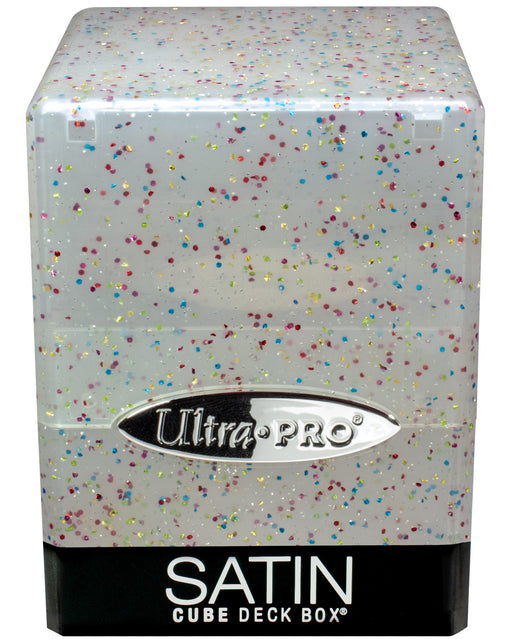 Ultra PRO: Satin Cube - Glitter Clear - for just $0! 