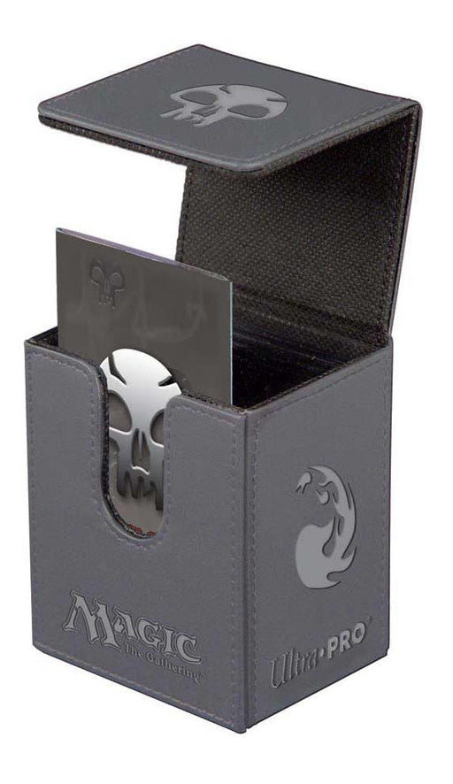 Ultra PRO: Flip Box - Magic the Gathering (Black Mana / Gray) - for just $0! 