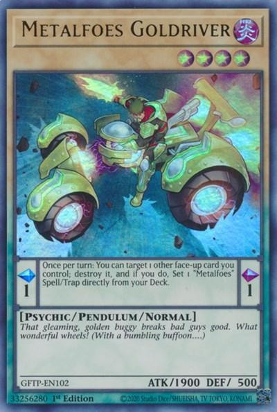Metalfoes Goldriver [GFTP-EN102] Ultra Rare - for just $0.10! 