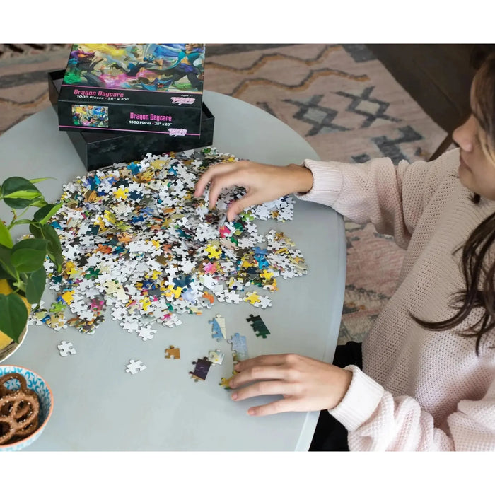 Dragon Daycare 1000 Piece Jigsaw Puzzle Toynk - for just $19.99! 