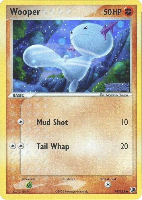 Wooper (79/115) (Stamped) [EX: Unseen Forces] - for just $14.55! 