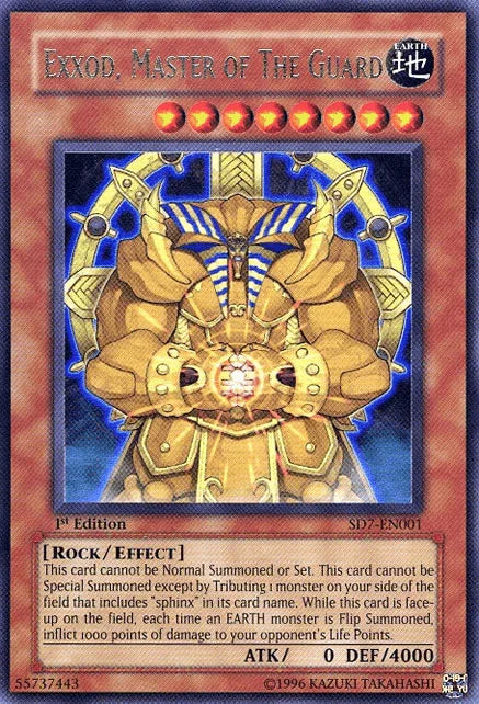 Exxod, Master of the Guard [SD7-EN001] Ultra Rare - for just $0.40! 