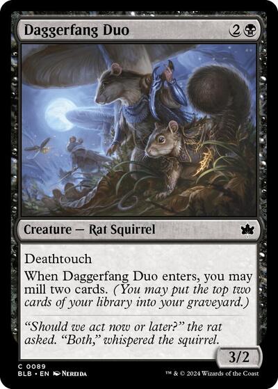 Daggerfang Duo (Bloomburrow) Near Mint - for just $0.15! 