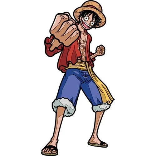 One Piece Monkey D. Luffy Version 3 FiGPiN Classic 3-Inch Enamel Pin - Just $15! Shop now at Retro Gaming of Denver