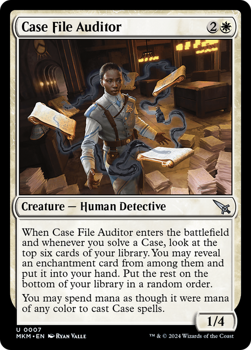 Case File Auditor (MKM-007) - Murders at Karlov Manor - for just $0.01! 