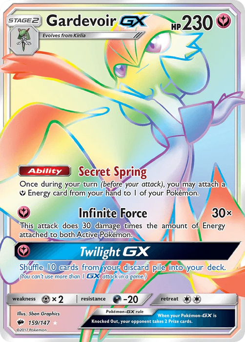 Gardevoir GX (159/147) [Sun & Moon: Burning Shadows] - for just $19.30! 