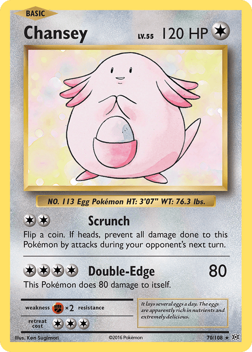 Chansey (70/108) [XY: Evolutions] - for just $0.65! 