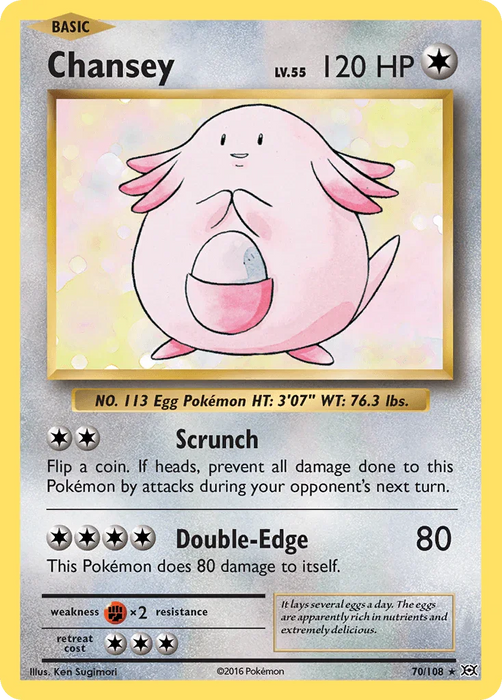 Chansey (70/108) [XY: Evolutions] - for just $1.10! 