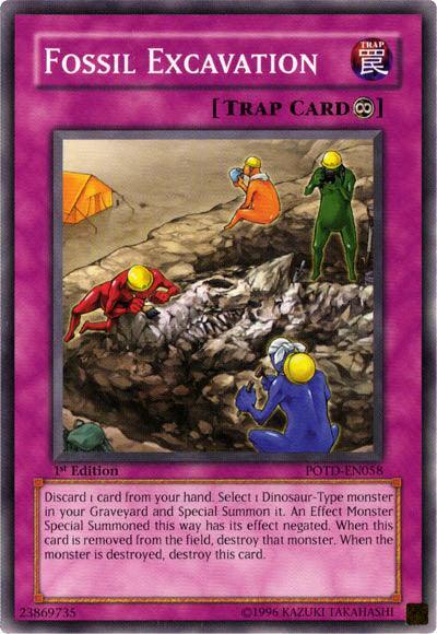 Fossil Excavation [POTD-EN058] Common - for just $0.15! 