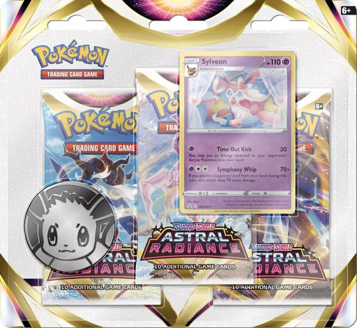 Sword & Shield: Astral Radiance - 3-Pack Blister (Sylveon) - for just $0! 