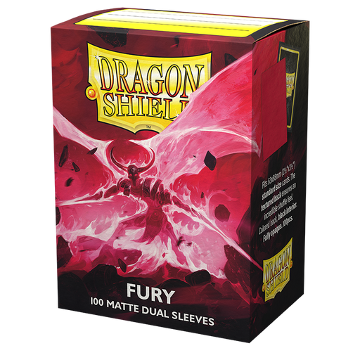 Dragon Shield: Standard 100ct Sleeves - Fury (Dual Matte) - Just $9.95! Shop now at Retro Gaming of Denver