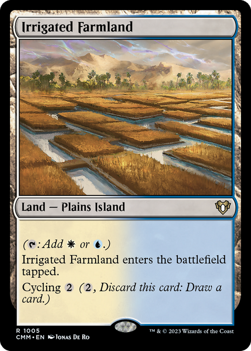 Irrigated Farmland (CMM-1005) - Commander Masters - for just $0.06! 