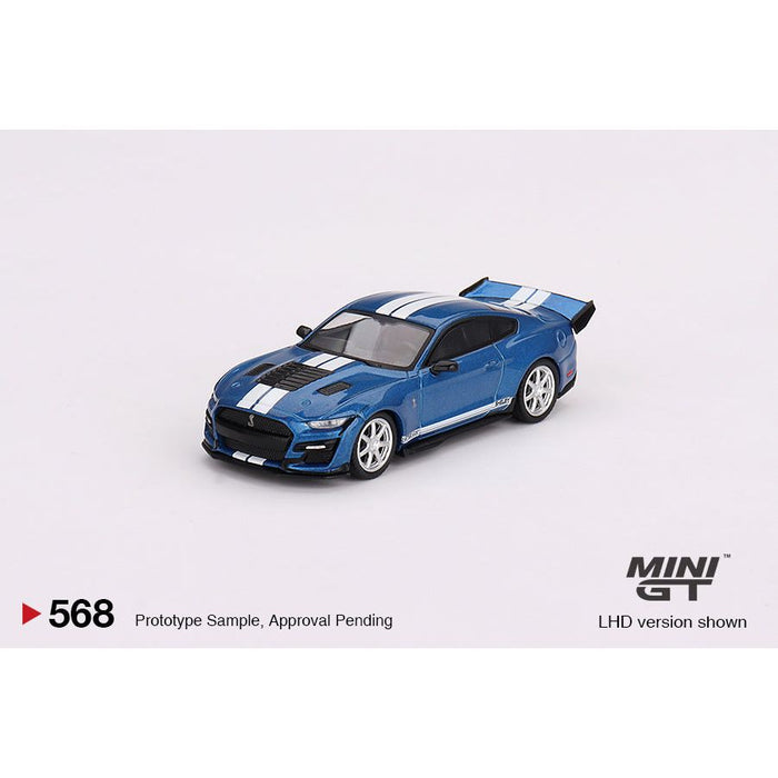 Mini-GT Ford Mustang Shelby GT500 Dragon Snake Concept Ford Performance Blue #568 1:64 MGT00568 - Premium Ford - Just $18.99! Shop now at Retro Gaming of Denver