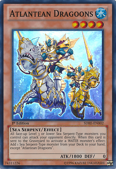 Atlantean Dragoons [SDRE-EN002] Super Rare - for just $0.20! 