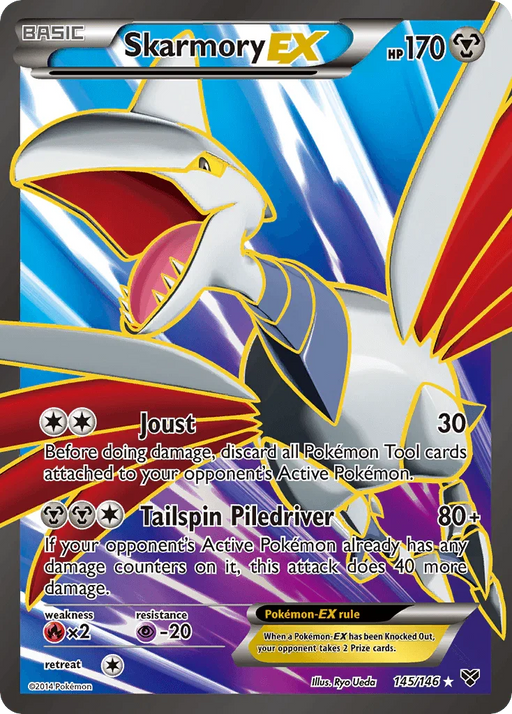Skarmory EX (145/146) [XY: Base Set] - for just $18.10! 
