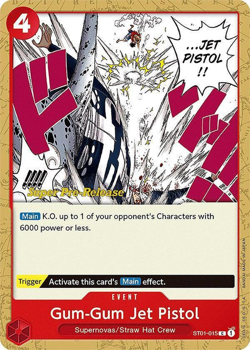 Gum-Gum Jet Pistol [Super Pre-Release Starter Deck: Straw Hat Crew] - for just $2.20! 