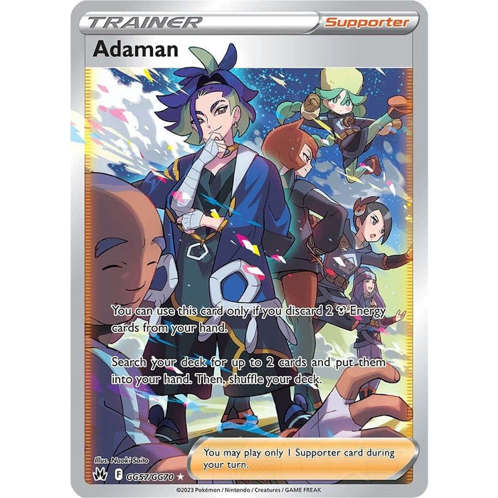 Adaman (GG57/GG70) [Sword & Shield: Crown Zenith] - Just $0.80! Shop now at Retro Gaming of Denver