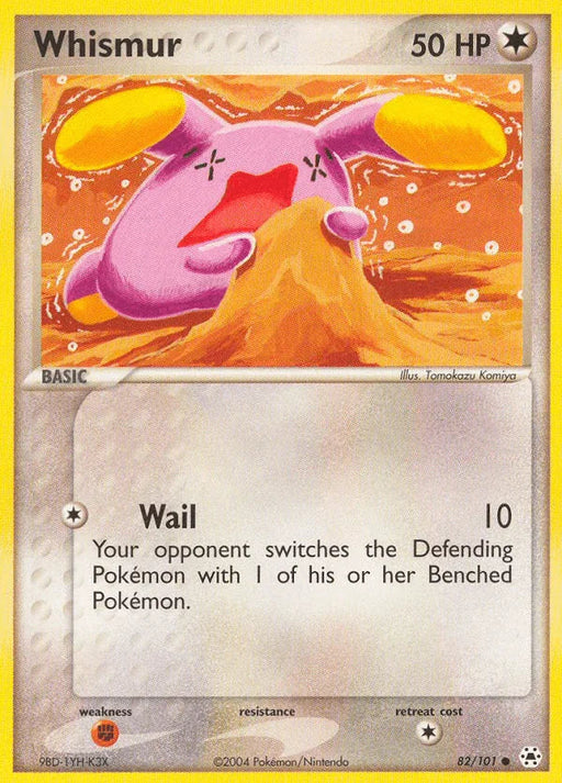 Whismur (82/101) [EX: Hidden Legends] - for just $0.30! 