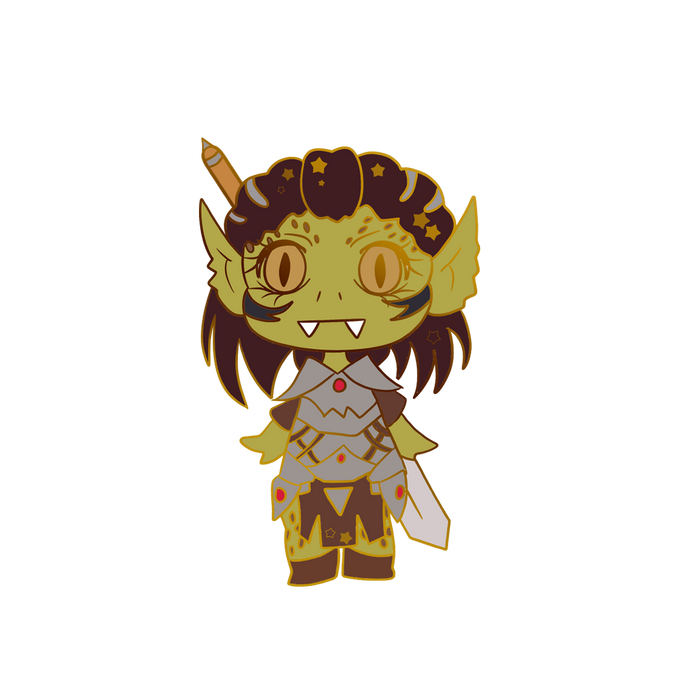 Baldur’s Gate 3: Lae’zel Enamel Pin - for just $12! 