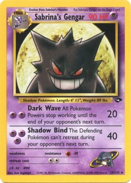 Sabrina's Gengar (29/132) [Gym Challenge Unlimited] - for just $67.70! 