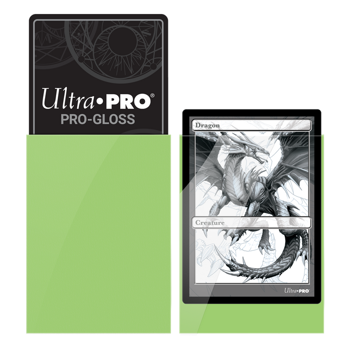 Ultra PRO: Standard 50ct Sleeves - PRO-Gloss (Lime Green) - Just $0! Shop now at Retro Gaming of Denver