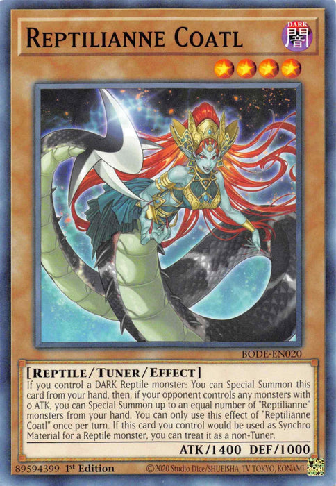 Reptilianne Coatl [BODE-EN020] Common - for just $0.10! 