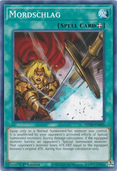 Mordschlag [MP20-EN081] Common - for just $0.10! 