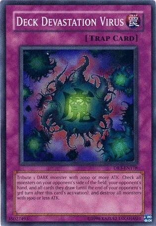 Deck Devastation Virus [DR3-EN178] Super Rare - for just $9.65! 